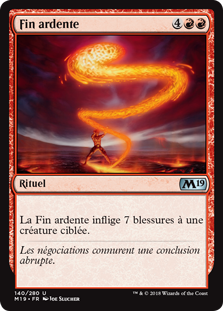 Fin ardente - Magic 2019