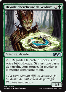 Dryade chercheuse de verdure - Magic 2019