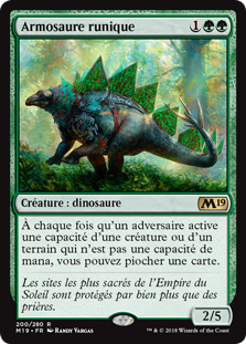 Armosaure runique - Magic 2019