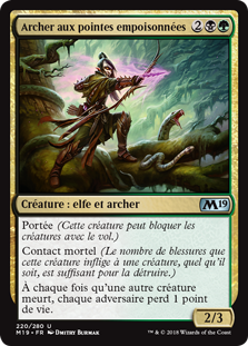 Archer aux pointes empoisonnées - Magic 2019