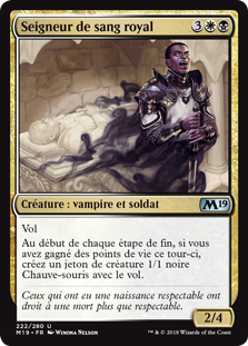 Seigneur de sang royal - Magic 2019