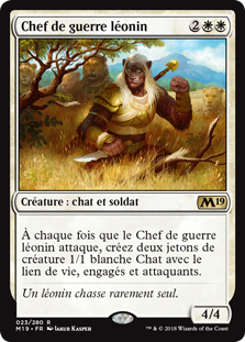 Chef de guerre léonin - Magic 2019