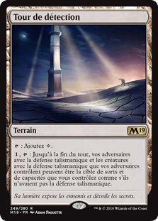 Tour de détection - Magic 2019