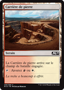 Carrière de pierre - Magic 2019