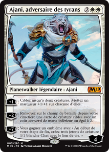 Ajani, adversaire des tyrans - Magic 2019