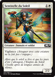 Sentinelle du Soleil - Magic 2019