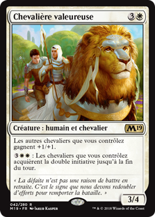 Chevalière valeureuse - Magic 2019