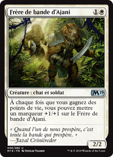 Frère de bande d'Ajani - Magic 2019