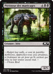 Piétineur des marécages - Magic 2019