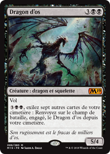 Dragon d'os - Magic 2019