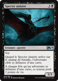 Spectre sinistre - Magic 2019