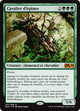 Cavalier d'épines - Core Set 2020