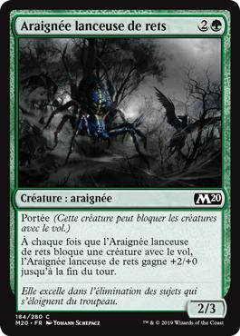 Araignée lanceuse de rets - Core Set 2020