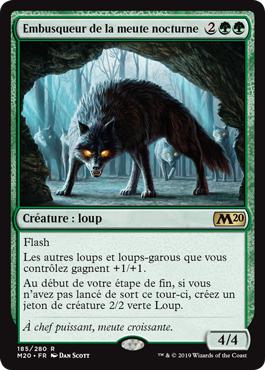 Embusqueur de la meute nocturne - Core Set 2020