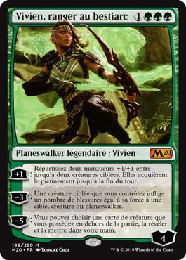 Vivien, ranger au bestiarc - Core Set 2020