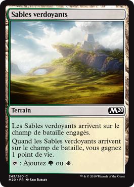 Sables verdoyants - Core Set 2020