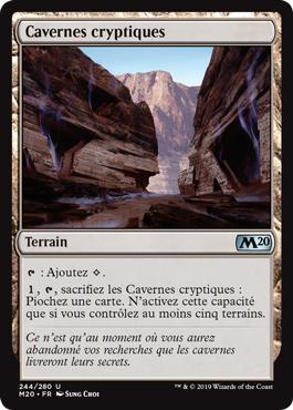Cavernes cryptiques - Core Set 2020