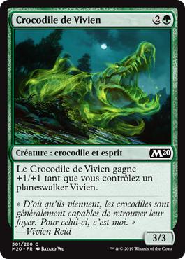 Crocodile de Vivien - Core Set 2020