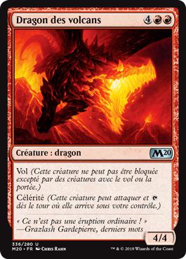 Dragon des volcans - Core Set 2020