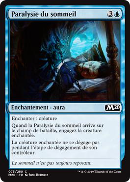 Paralysie du sommeil - Core Set 2020