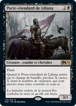 Porte-étendard de Liliana - Core Set 2021