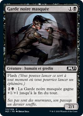 Garde noire masquée - Core Set 2021