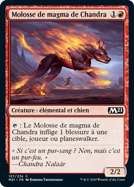 Molosse de magma de Chandra - Core Set 2021