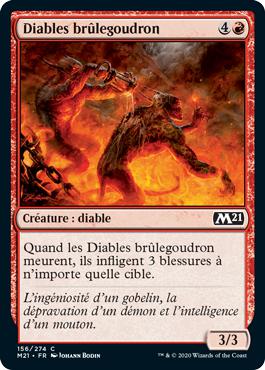 Diables brûlegoudron - Core Set 2021