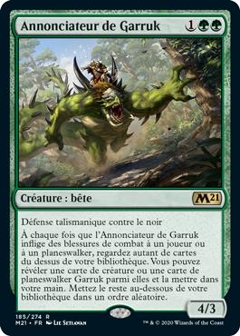 Annonciateur de Garruk - Core Set 2021