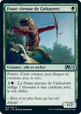 Franc-tireuse de Cielouvert - Core Set 2021