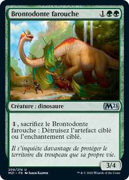 Brontodonte farouche - Core Set 2021