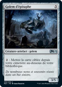 Golem d'épitaphe - Core Set 2021