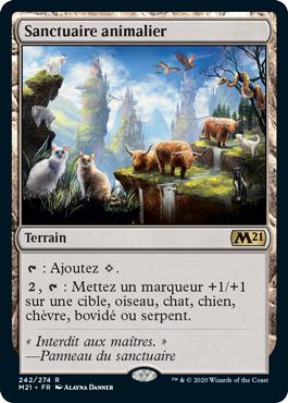 Sanctuaire animalier - Core Set 2021