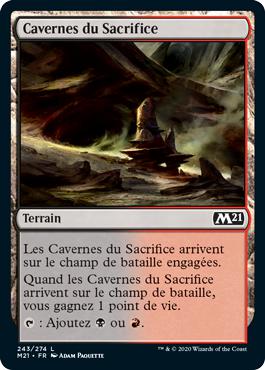 Cavernes du Sacrifice - Core Set 2021