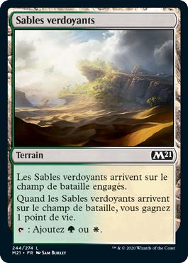 Sables verdoyants - Core Set 2021