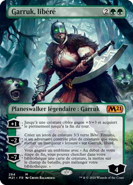 Garruk, libéré - Core Set 2021