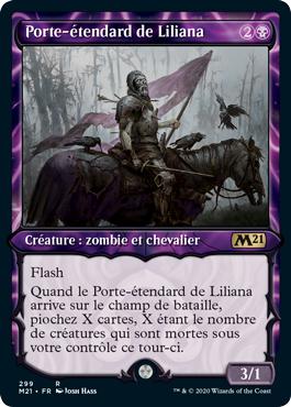 Porte-étendard de Liliana - Core Set 2021