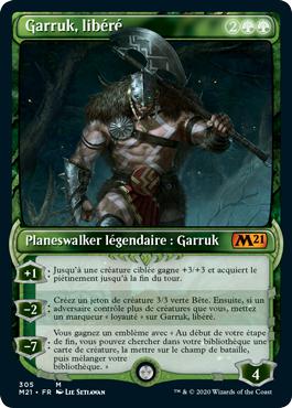 Garruk, libéré - Core Set 2021