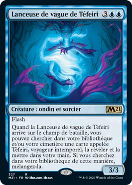 Lanceuse de vague de Téfeiri - Core Set 2021