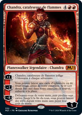 Chandra, catalyseuse de flammes - Core Set 2021