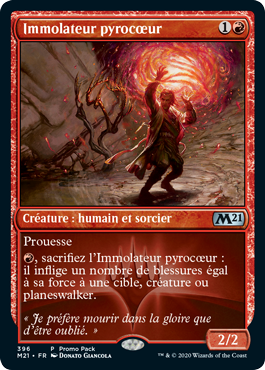 Immolateur pyrocœur - Core Set 2021