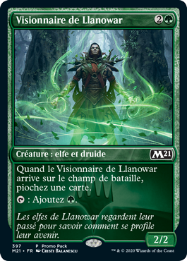 Visionnaire de Llanowar - Core Set 2021