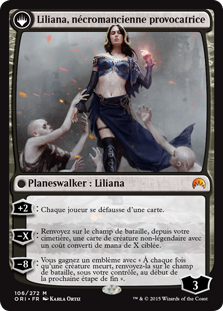 Liliana, nécromancienne provocatrice - Magic Origines