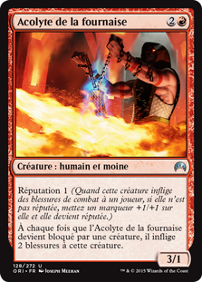 Acolyte de la fournaise - Magic Origines