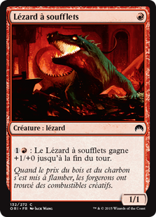 Lézard à soufflets - Magic Origines