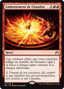 Embrasement de Chandra - Magic Origines