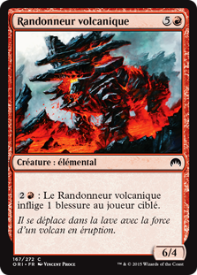 Randonneur volcanique - Magic Origines