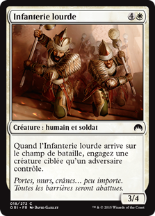 Infanterie lourde - Magic Origines