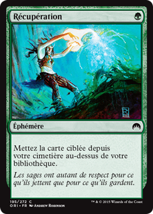 Récupération - Magic Origines