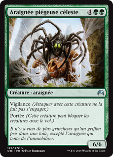 Araignée piégeuse céleste - Magic Origines